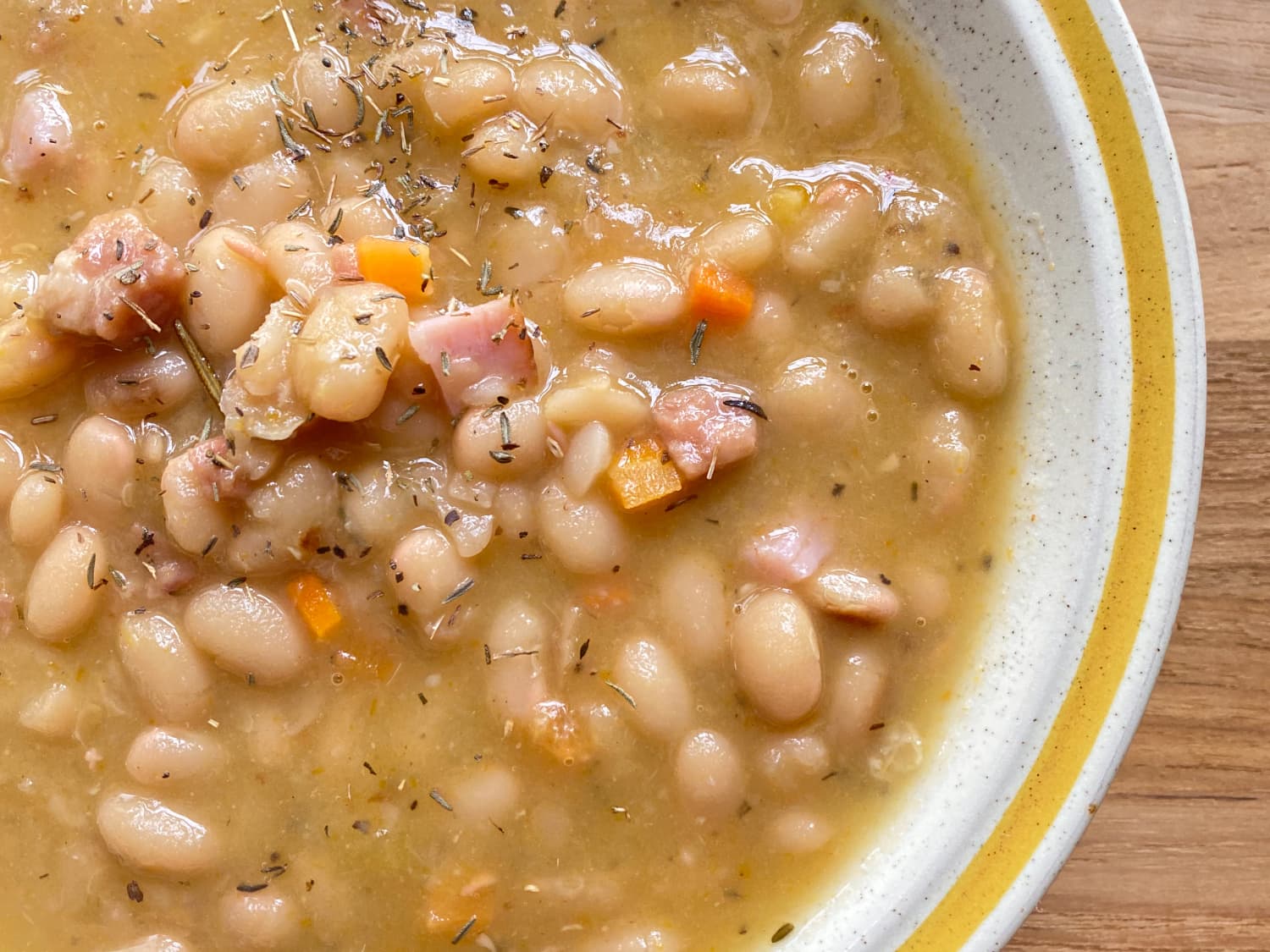 Old fashioned ham sale and bean soup